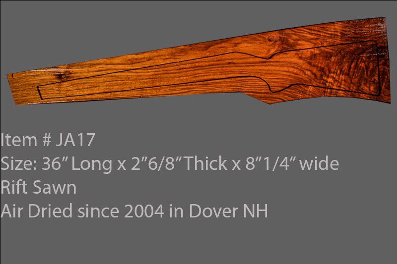Turkish Walnut Rifle Blank (#JA17)