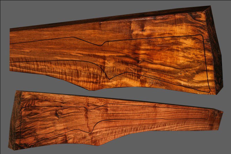 Turkish Walnut Rifle Blank (#JA73)
