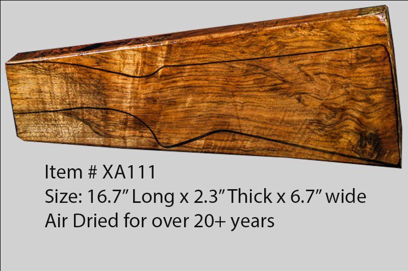 Turkish Walnut Shotgun Blank (#XA111)