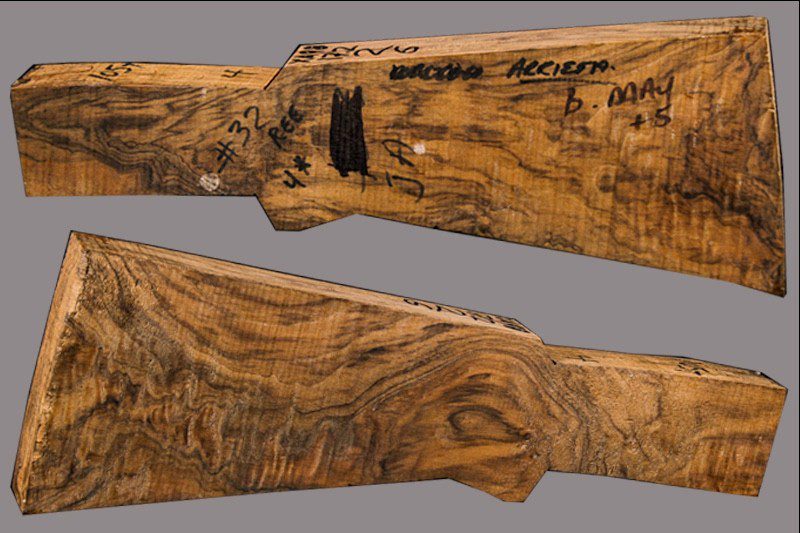 Turkish Walnut Shotgun Blank (#XA98)