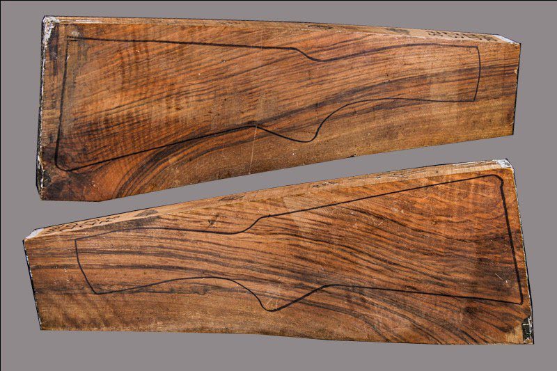 French Walnut Shotgun Blank (#XA62)