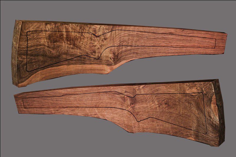 Turkish Walnut Rifle Blank (#JA81)