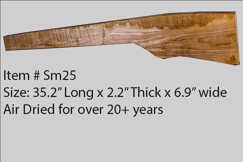 Sugar Maple Rifle Blank (#sm25)