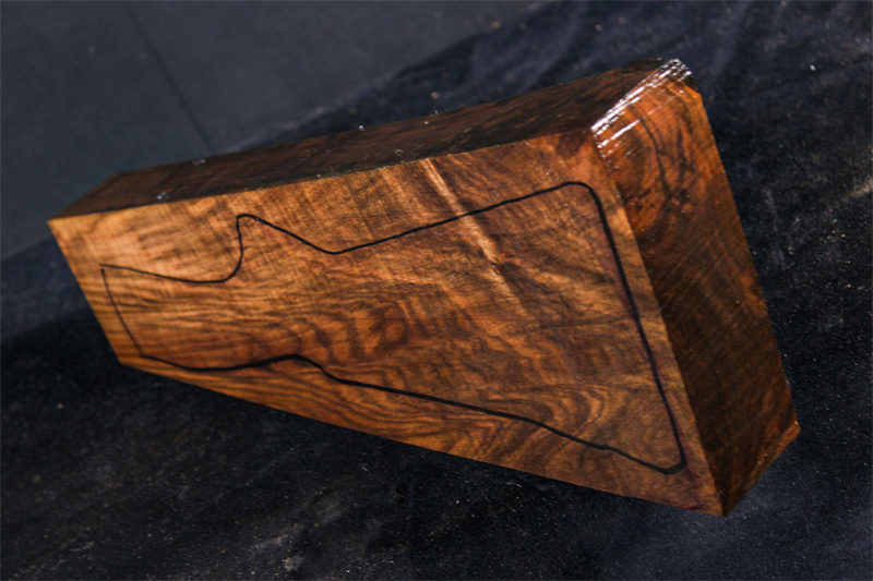 Turkish Walnut Shotgun blank (#hb94)