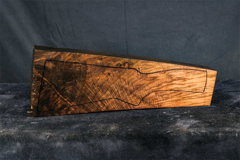 Turkish Walnut Shotgun blank (#HB90)
