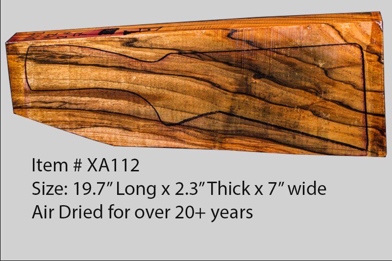 English Walnut Shotgun Blank (#XA112)