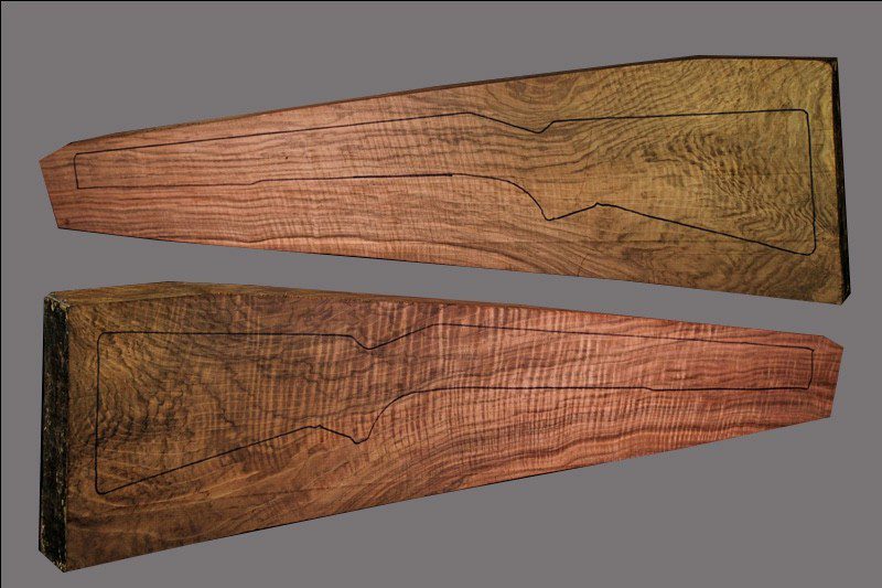 Turkish Walnut Rifle Blank (#JA95)