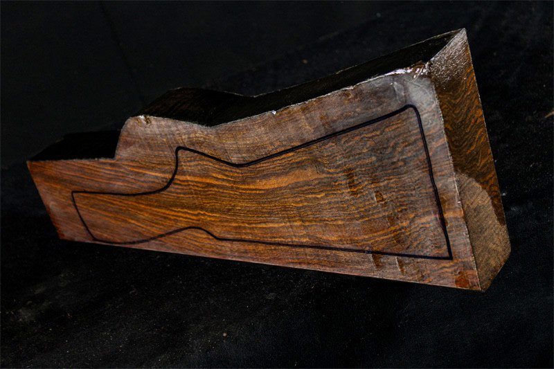Turkish Walnut Shotgun Blank (#J20)
