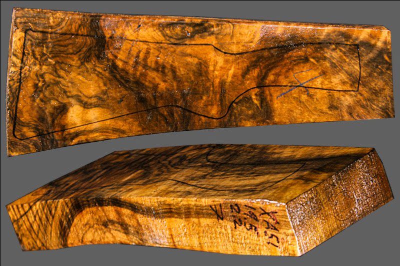 Turkish Walnut Shotgun Blank (#XA51)
