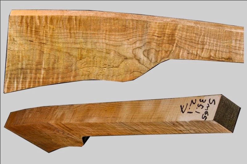 Sugar Maple Rifle Blank (#sm65)