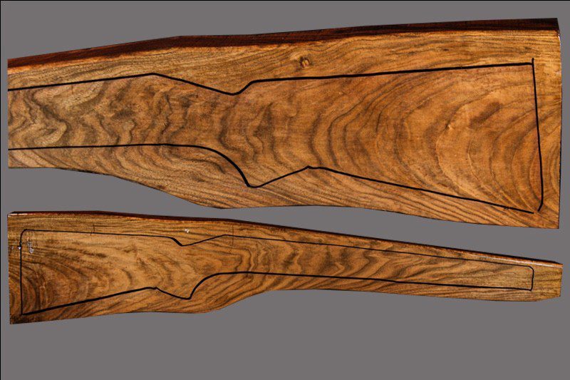 Turkish Walnut Rifle Blank (#XA16)