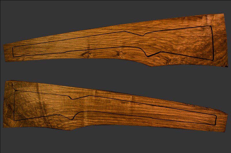 Turkish Walnut Rifle Blank (#JA13)