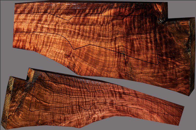 Turkish Walnut Rifle Blank (#JA99)