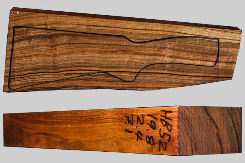 Turkish Walnut Shotgun Blank (#HB52)
