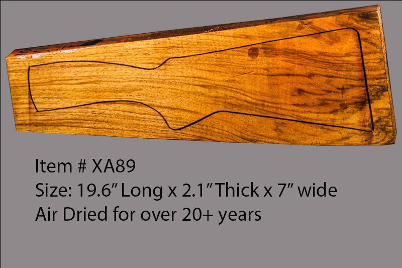 French Walnut Shotgun Blank (#XA89)