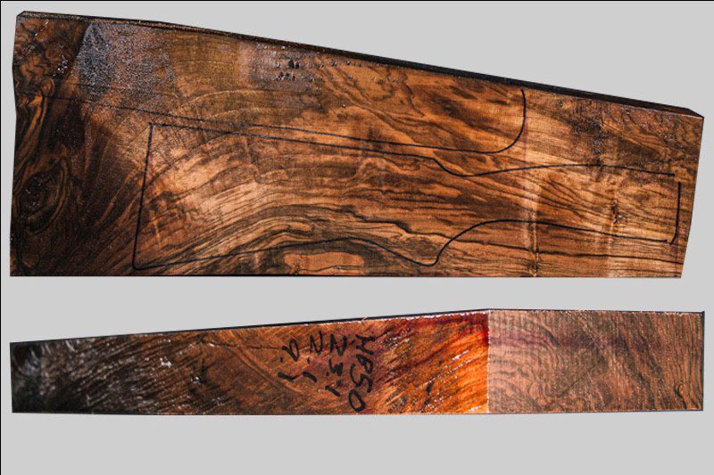 Turkish Walnut Shotgun Blank (#HB50)