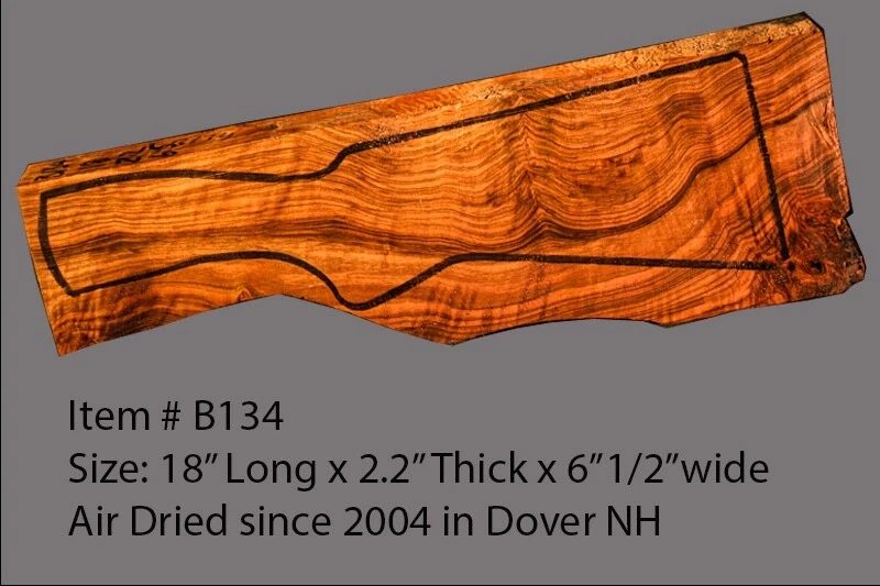 Turkish Walnut Shotgun Blank (#B134)