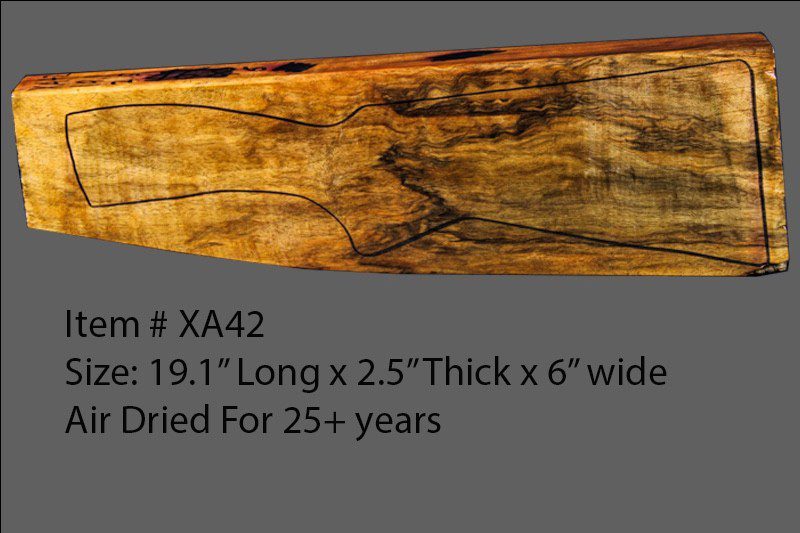 Turkish Walnut Shotgun Blank (#XA42)
