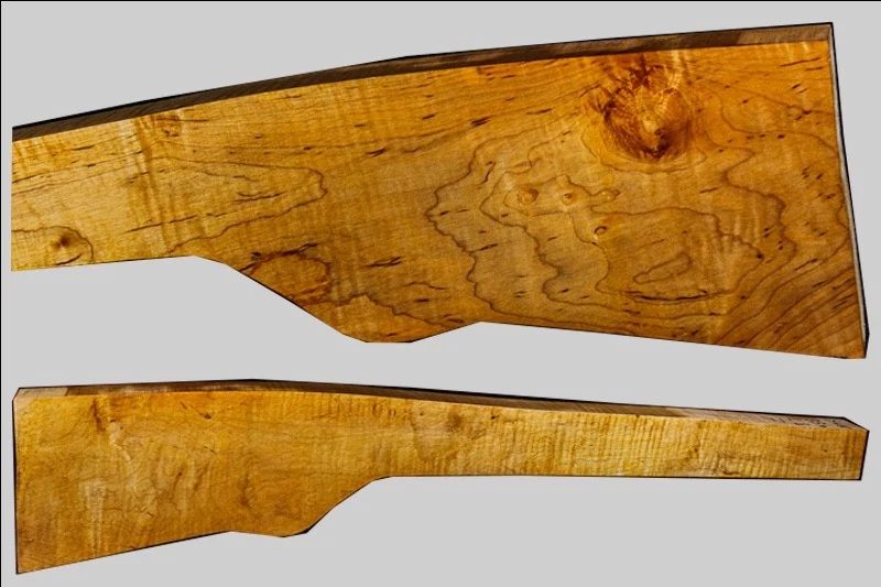 Sugar Maple Rifle Blank (#sm18)