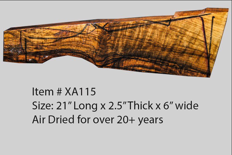 Turkish Walnut Shotgun Blank (#XA115)