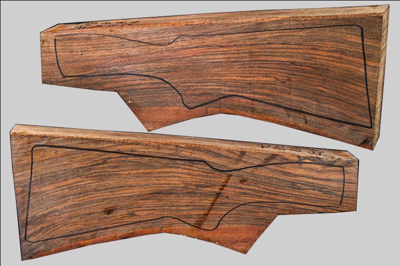 Turkish Walnut Shotgun Blank (#HB73)