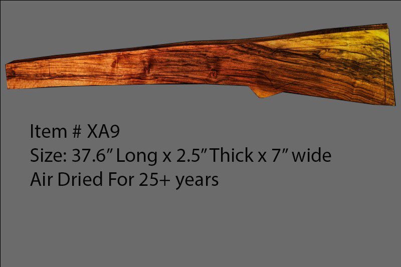 English Walnut Rifle Blank (#XA9)