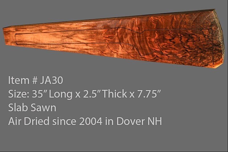 Exhibition Turkish Walnut Rifle Blank (#JA30)