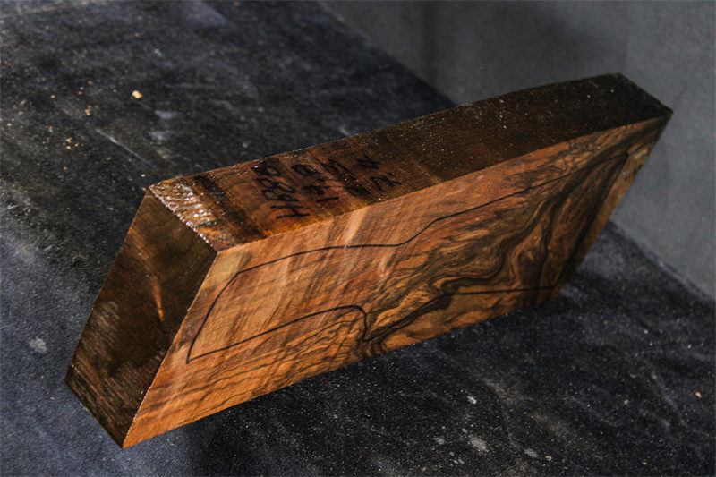 Turkish Walnut Shotgun blank (#hb86)