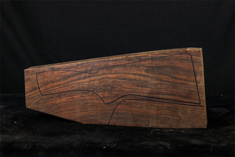 Turkish Walnut Shotgun blank (#hb82)