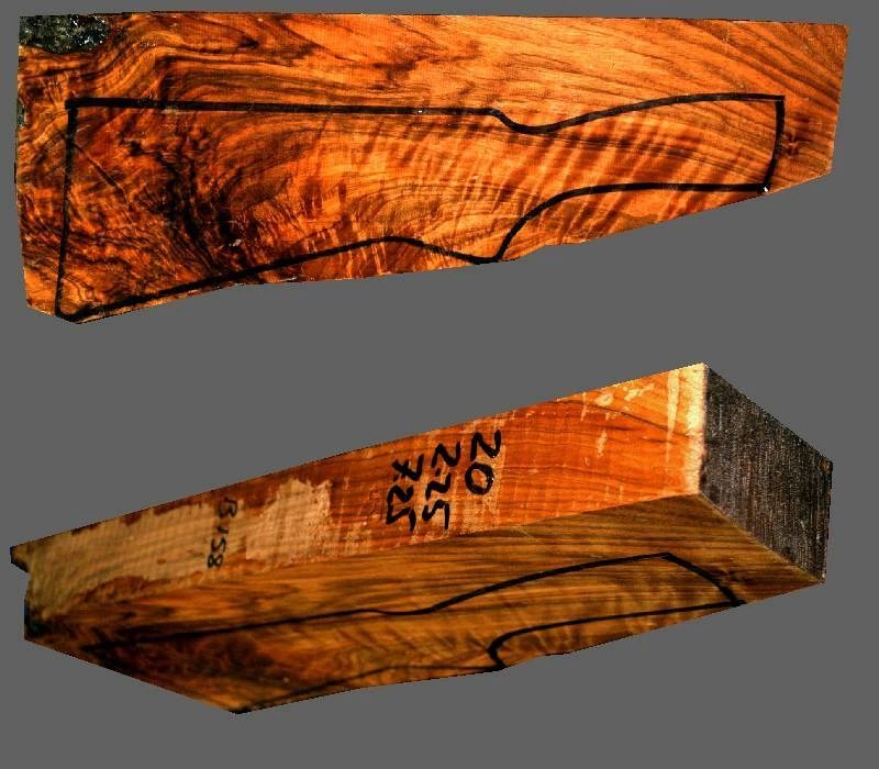Turkish Walnut Shotgun Blank (#B158)