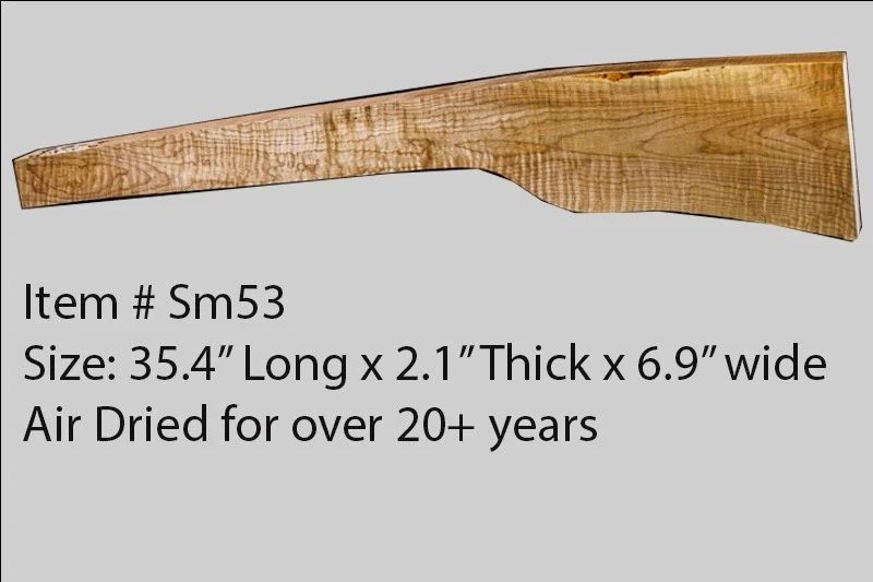Sugar Maple Rifle Blank (#sm53)