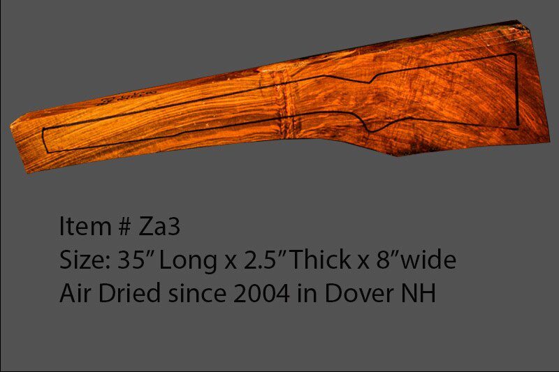 Turkish Walnut Rifle Blank (#ZA3)