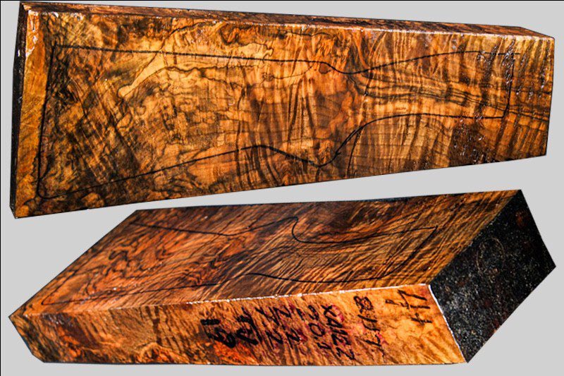 Exhibition Turkish Walnut Shotgun Blank (#XA122)