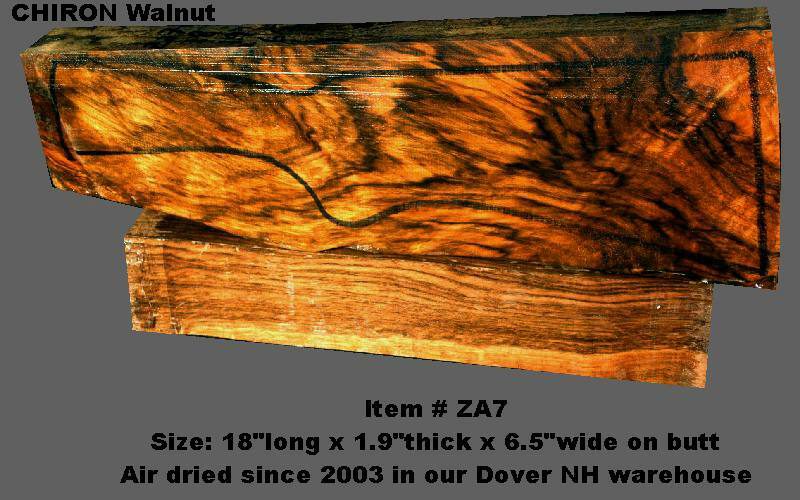 Turkish Walnut Shotgun Blank (#ZA7)
