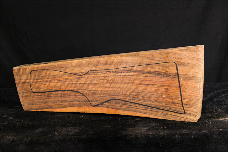 Turkish Walnut Shotgun blank (#hb89)