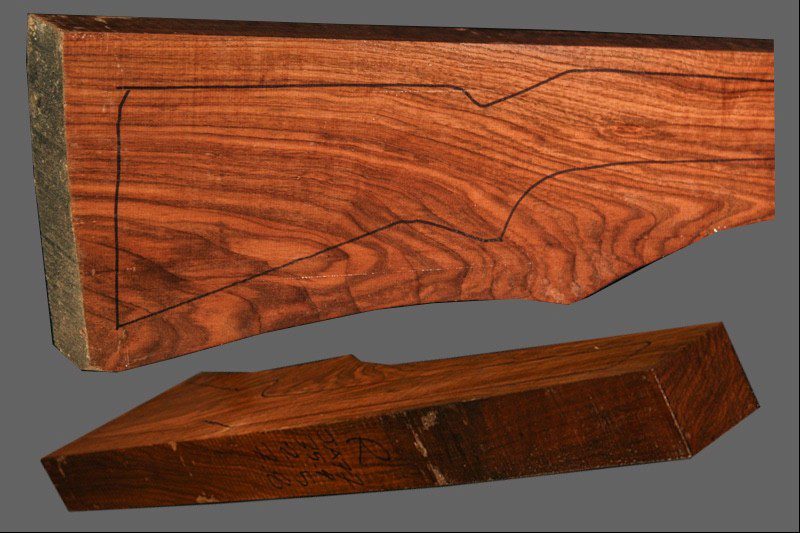 Turkish Walnut Rifle Blank (#JA77)