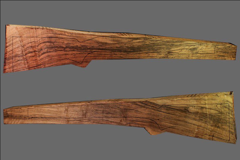 English Walnut Rifle Blank (#XA9)