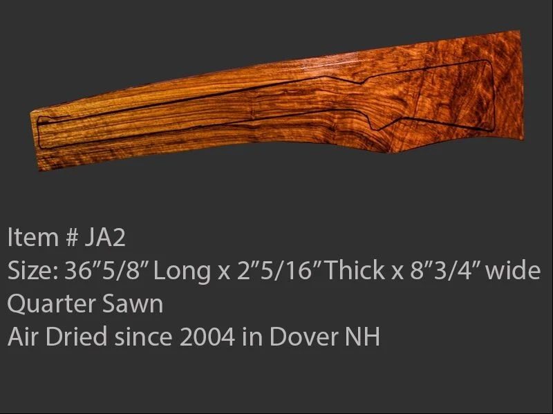 Exhibition Turkish Walnut Rifle Blank (#JA2)