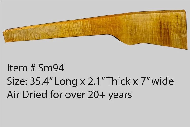 Sugar Maple Rifle Blank (#sm94)