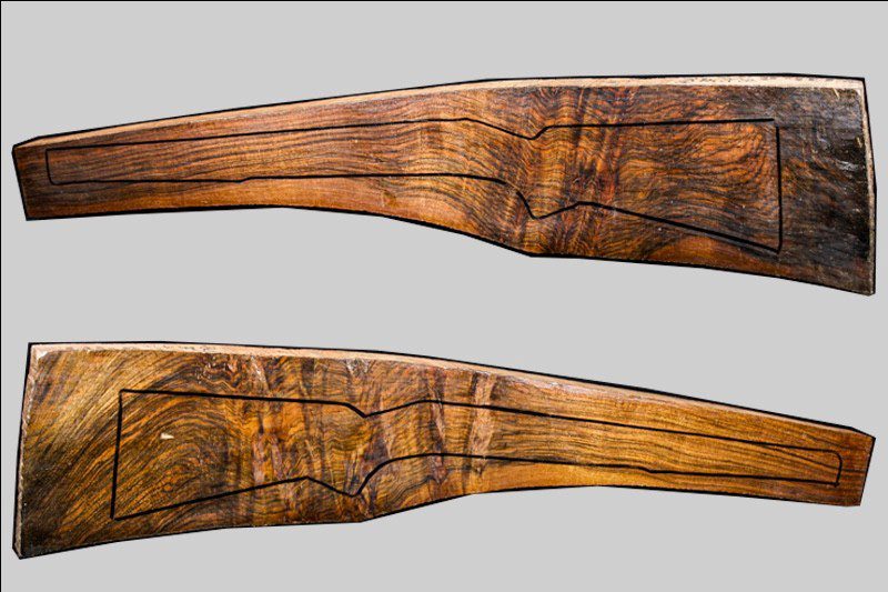 Turkish Walnut Rifle Blank (#R348)