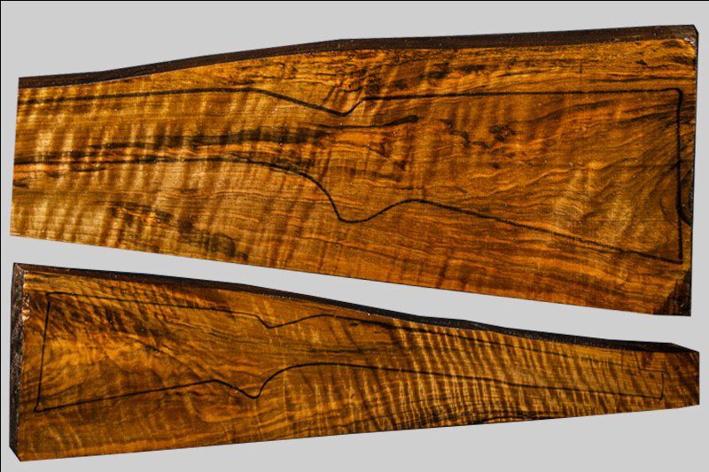 Turkish Walnut Rifle Blank (#TV50)