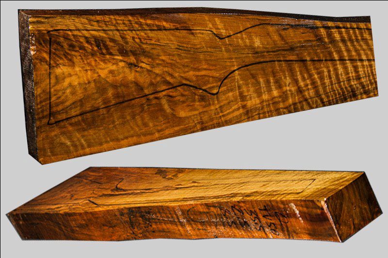 Turkish Walnut Rifle Blank (#TV50)