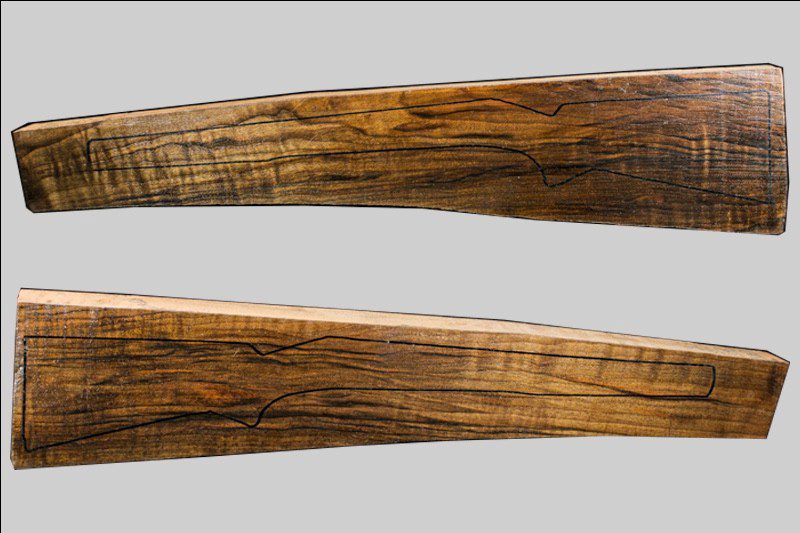 Turkish Walnut Rifle Blank (#R785)