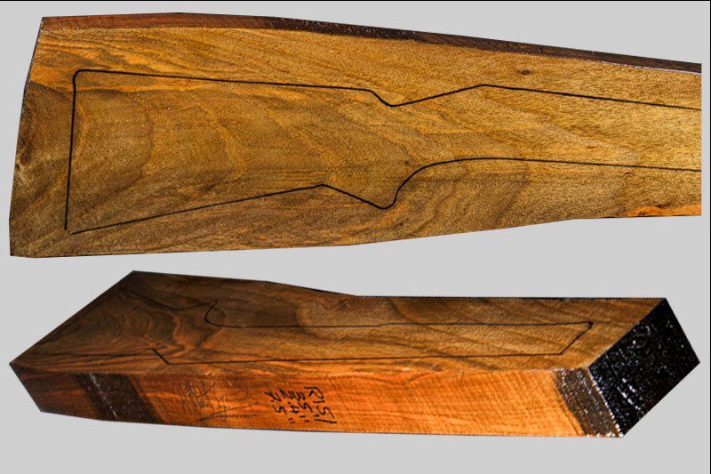 Turkish Walnut Rifle Blank (#R151)