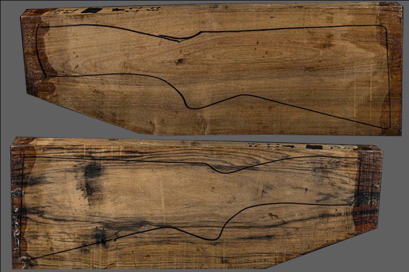 Turkish Walnut Shotgun Blank (#XA35)