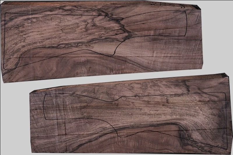 Turkish Walnut Shotgun Blank (#hb37)