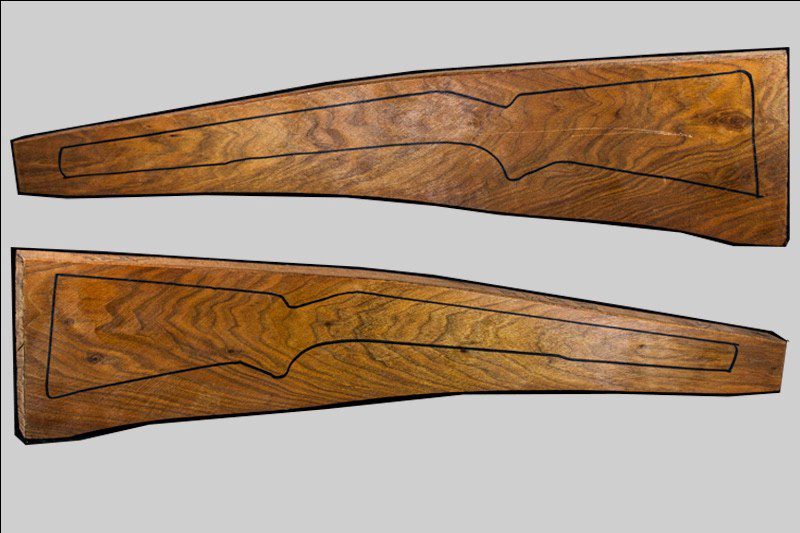 Turkish Walnut Rifle Blank (#R186)