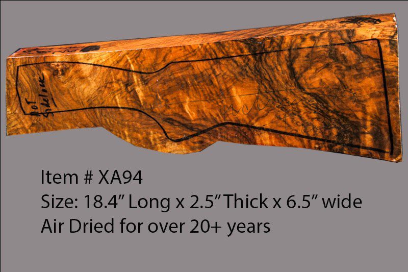 Turkish Walnut Shotgun Blank (#X94)