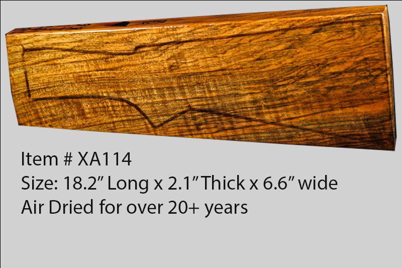 Turkish Walnut Shotgun Blank (#XA114)