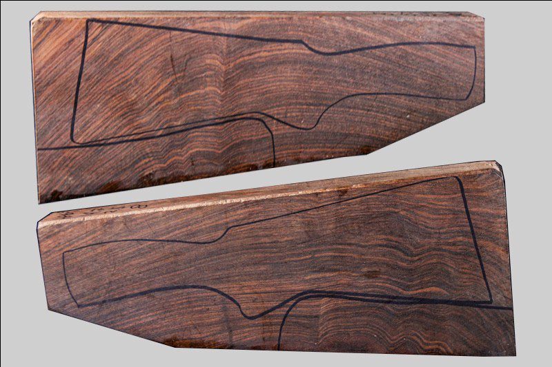 Turkish Walnut Shotgun Blank (#HB69)